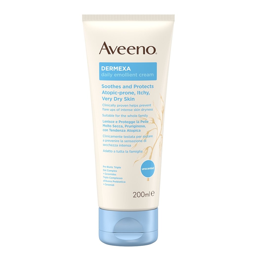 AVEENO Emollient Cream, Dermexa, 200ml